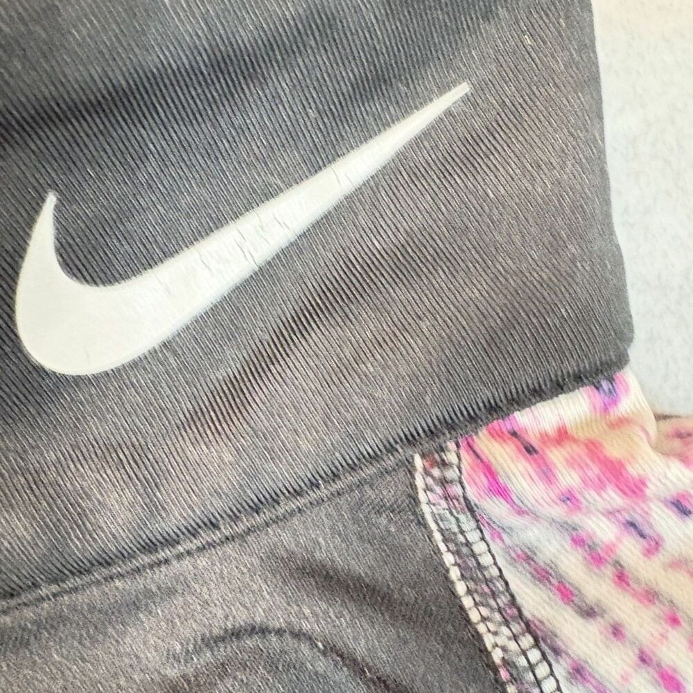 Nike Pro Combat Therma-FIT Women M 1/4 Zip Dri-FIT Pullover Thumbholes Pink